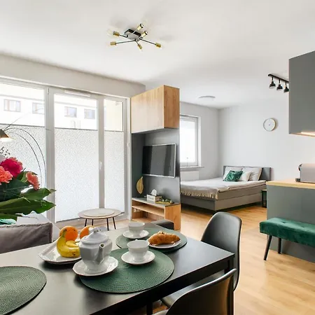 Appartement Jarzebinowy Z Ogrodkiem Łódź